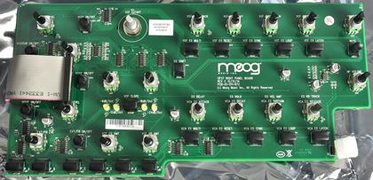 Moog-Sub-37 right-hand panel board n/p